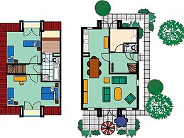 Stylish Semi-detached Villa With Garden, Near the Beach