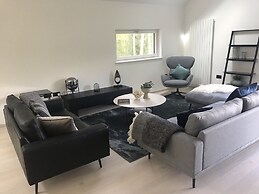 Red Stag With Stunning Loch and Waterfall View