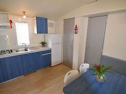 Nice Chalet with Terrace near Sea