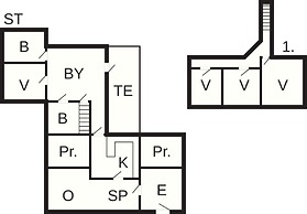 8 Person Holiday Home in Bredebro