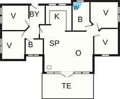 8 Person Holiday Home in Ulfborg