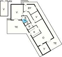 Cozy Holiday Home in Graested near Sea