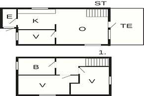 6 Person Holiday Home in Romo
