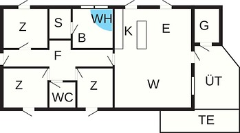 6 Person Holiday Home in Vaeggerlose