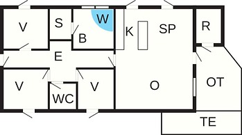 6 Person Holiday Home in Vaeggerlose