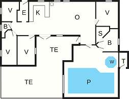 8 Person Holiday Home in Blavand
