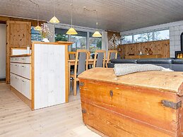 Quaint Holiday Home near Glesborg with Roofed Terrace