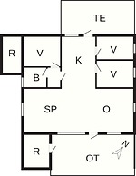 6 Person Holiday Home in Vaeggerlose
