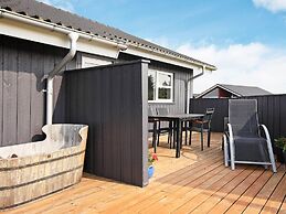 Vintage Holiday Home in Brovst with Hot Tub