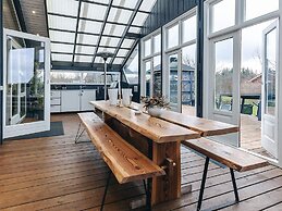 Vintage Holiday Home in Brovst with Hot Tub