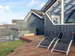 Vintage Holiday Home in Brovst with Hot Tub