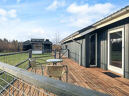 Vintage Holiday Home in Brovst with Hot Tub