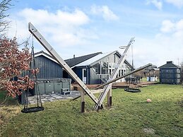 Vintage Holiday Home in Brovst with Hot Tub