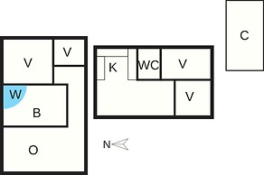 8 Person Holiday Home in Jerup
