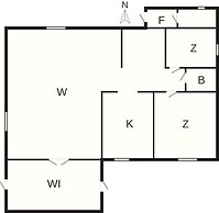 Comfortable Apartment Near Stenungsund