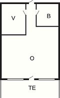 2 Person Holiday Home in Ejstrupholm-by Traum
