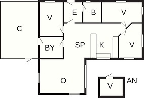 8 Person Holiday Home in Harpelunde-by Traum
