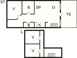 6 Person Holiday Home in Brovst