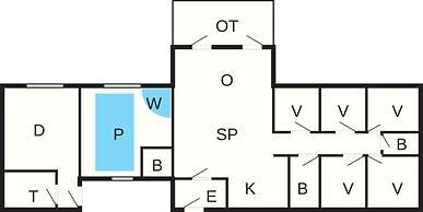 16 Person Holiday Home in Romo