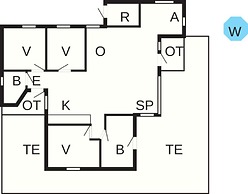 8 Person Holiday Home in Vig