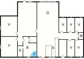 16 Person Holiday Home in Glesborg