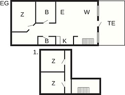 6 Person Holiday Home in Brovst