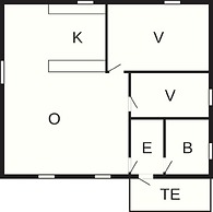 Cozy Holiday Home in Erslev near Ocean