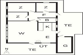 7 Person Holiday Home in Knebel