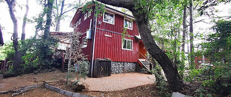 Room-cabaña Hualle con hot tub Exclusivo