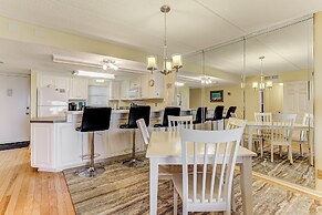 Oceanfront Beach Condo with Private Balcony, Short Walk to Pool and Be