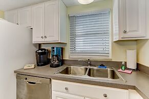 Oceanfront Beach Condo with Private Balcony, Short Walk to Pool and Be