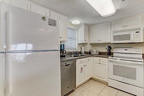 Oceanfront Beach Condo with Private Balcony, Short Walk to Pool and Be