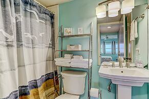 Oceanfront Beach Condo with Private Balcony, Short Walk to Pool and Be