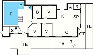 9 Person Holiday Home in Jerup-by Traum