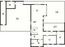Elegant Holiday Home in Jerup near Sea