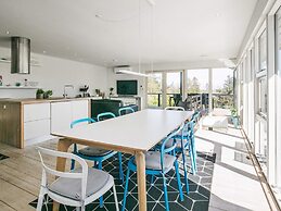 Modern Holiday Home in Brovst with Hot Tub