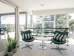 Modern Holiday Home in Brovst with Hot Tub