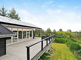 Modern Holiday Home in Brovst with Hot Tub