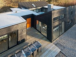 Modern Holiday Home in Glesborg With Swimming Pool