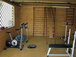 Wooden Chalet with Terrace near Beach