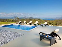 Detached Villa With Private Pool Located on Hill Overlooking Kvarner