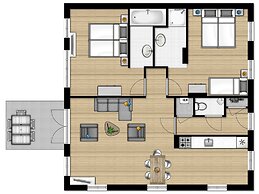 Restyled Apartment on the Markermeer