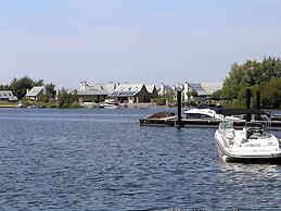 Modern Lodge on the Water in a National Park