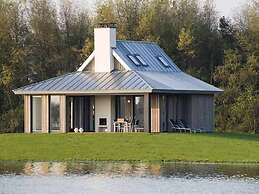 Modern Lodge on the Water in a National Park