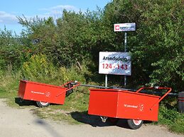 Cozy Chalet With Veranda on the Beach