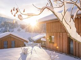 Chalet by the ski Lift With Balcony and Sauna