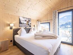 Chalet by the ski Lift With Balcony and Sauna