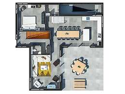 Country House With Fireplace at Bedafse Bergen