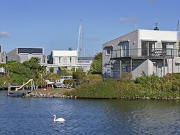 Water Villa With a Jetty Near the Lake