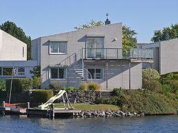Water Villa With a Jetty Near the Lake